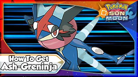 How To Get Ash Greninja In Pokemon Ultra Sun.